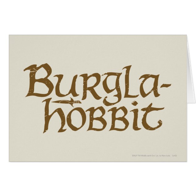 Burgla Hobbit (Vorderseite (Horizontal))
