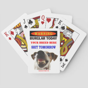 BURGLAR HEUTE SPIELKARTEN