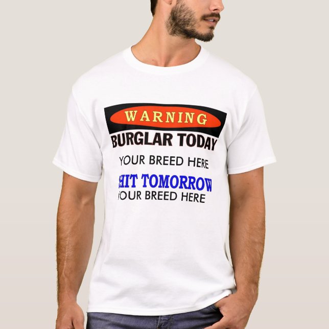 BURGLAR HEUTE T-Shirt (Vorderseite)