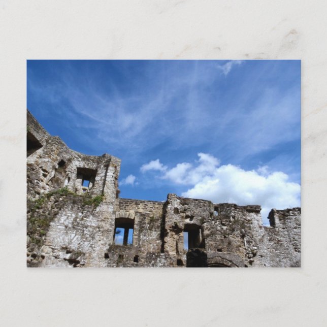 Burgmuseum Beaufort, Luxemburg Postkarte (Vorderseite)