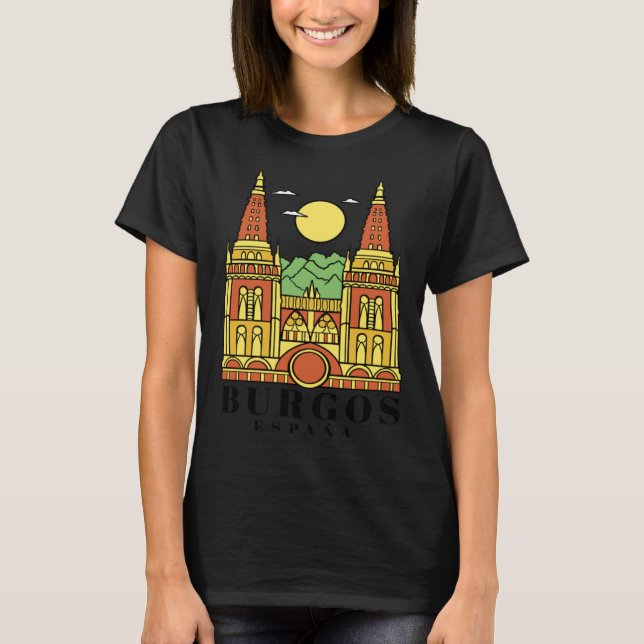 Burgos Espana Travel T-Shirt (Vorderseite)