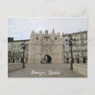 Burgos Postkarte