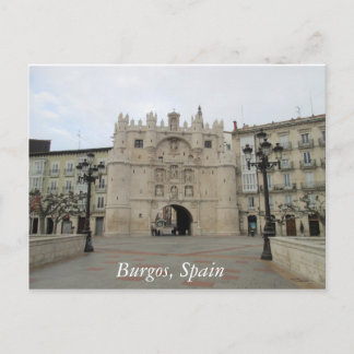Burgos Postkarte