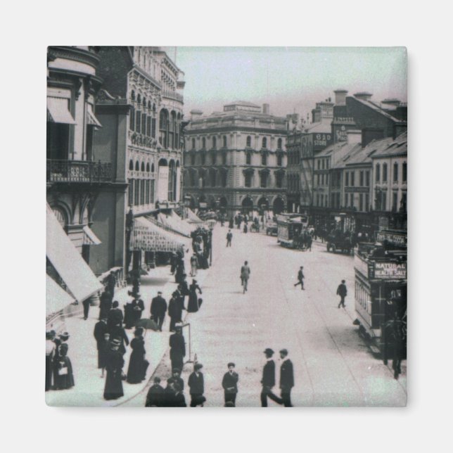 Burgplatz, Belfast, c.1902 Magnet (Vorne)