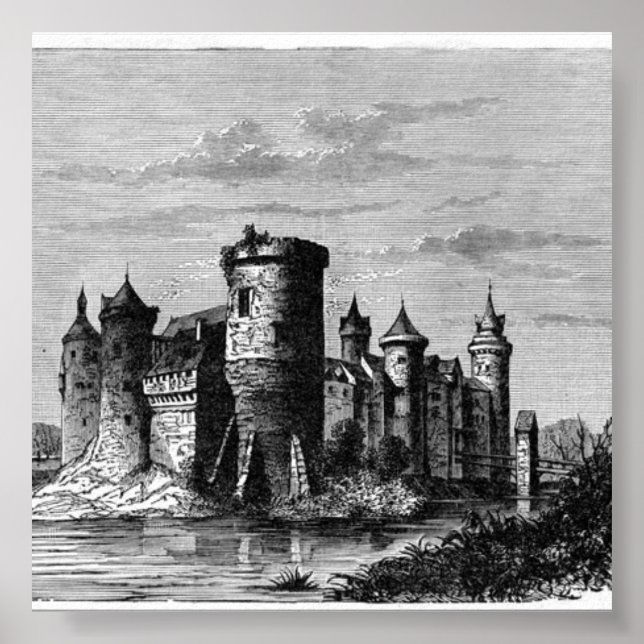 Burgposter Poster (Vorne)