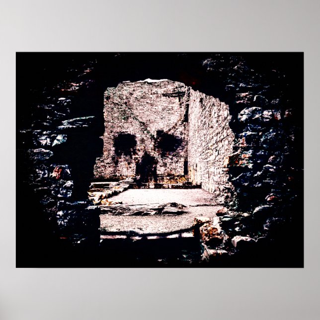 Burgschädel Poster (Vorne)