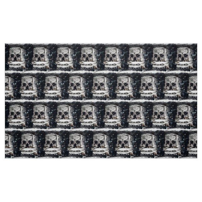 Burgschädel Stoff (Fat Quarter (45,7 x 55,9 cm))