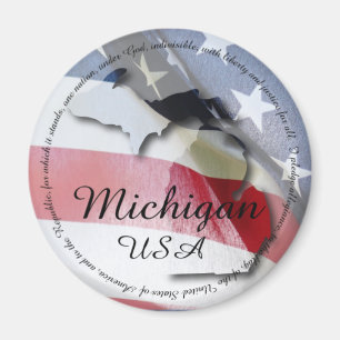 Bürgschaft von Ergebenheit u. von Michigan Magnet
