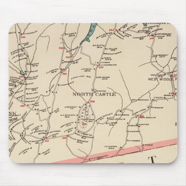 Burgstadt Nord Mousepad (Vorne)