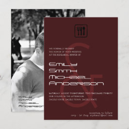 Burgund AMPERSAND Probe Dinner FOTO Einladung