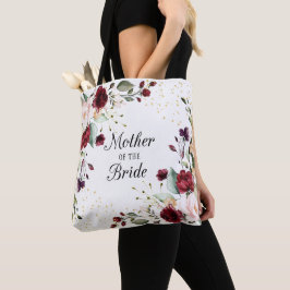 Burgund Bliss Mutter der Mit Monogramm