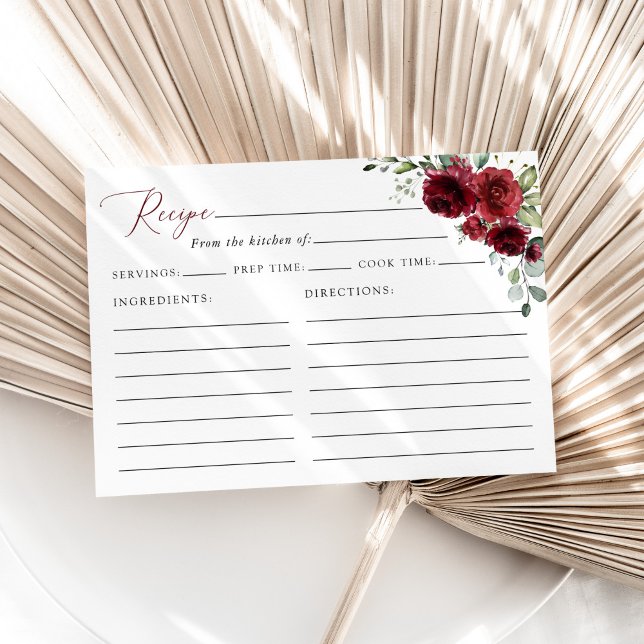 Burgund-Blume, Boho, Brautparty Rezept (Von Creator hochgeladen)