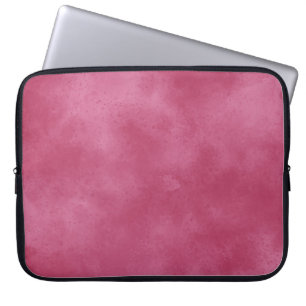 Burgund Blush Cloud-Effekt Laptopschutzhülle