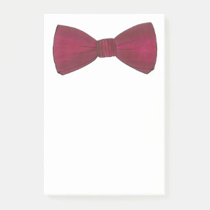 Burgund Bow Krawatte Bowtie Groom Hochzeit Prom Po Post-it Klebezettel
