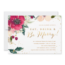 Burgund "Eat Drink & Be Merry" Probe Dinner