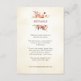 Burgund & Elfenbeinküste Elegante Begleitkarte