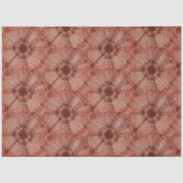 Burgund Gefärbte Krawatte Traditioneller Mustersti Seidenpapier