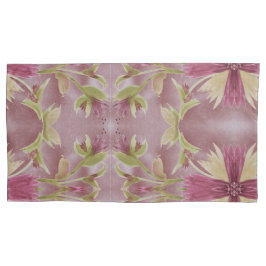 Burgund gemusterter Designer Kissenbezug