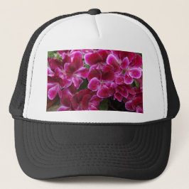 Burgund Geranium Truckerkappe