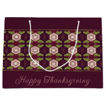 Burgund mit Blumenmuster