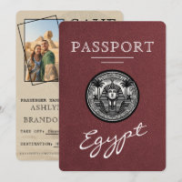 Burgund Pass Hochzeit Ägypten