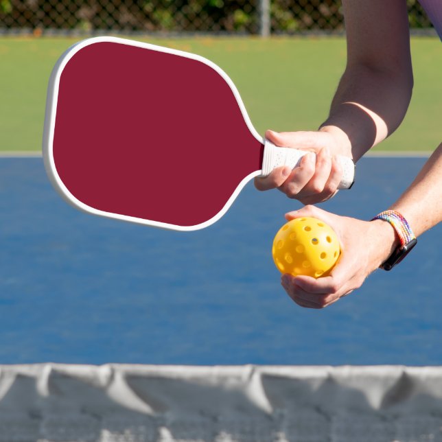 Burgund Pickleball Schläger (InSitu)