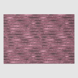 Burgund Rosa Rose Gold Glitzer Streifen Seidenpapier
