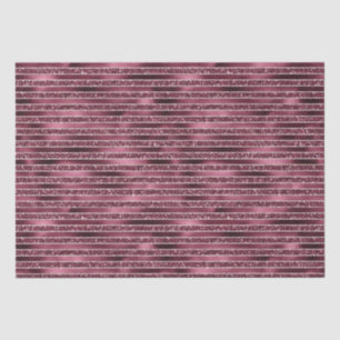 Burgund Rosa Rose Gold Glitzer Streifen Seidenpapier