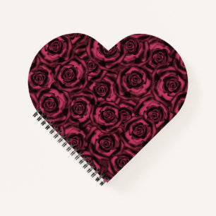 Burgund-Rose Notizbuch