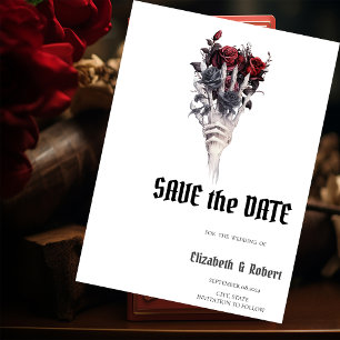 Burgund-Rose Save the Date