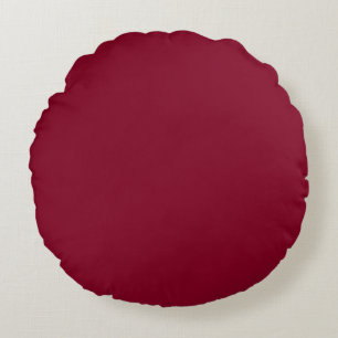 Burgund Rundes Kissen
