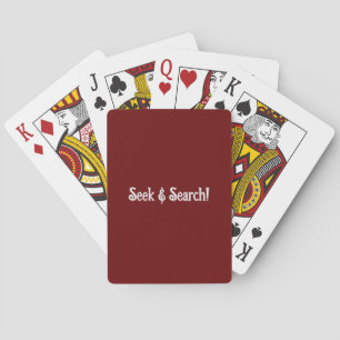 Burgund Spielkarten Suchen & Finden