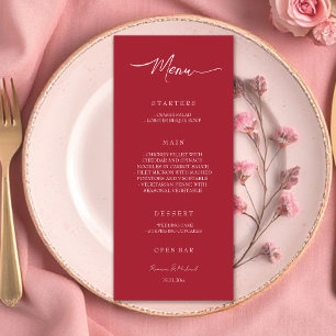 Burgund Wine tasting in der Fattoria Moncucchetto Menükarte