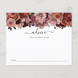 Burgunder Blumenberater für die zukünftige Braut