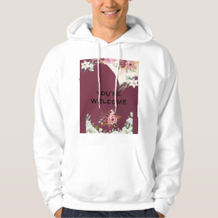 Burgunder GROOM Squad Shirt