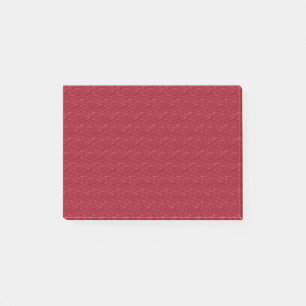 Burgunder Post-it Klebezettel