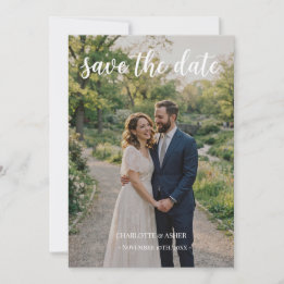 Burgunder-Rosen-Foto-Save-the-Date-Einladung Save The Date