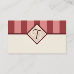 Burgunder u. rosa Hochzeits-Geschenkladen-Karten Begleitkarte