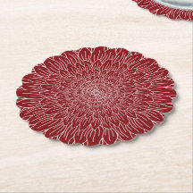 Burgunderrote Blumenwiederholung Blumen botanisch