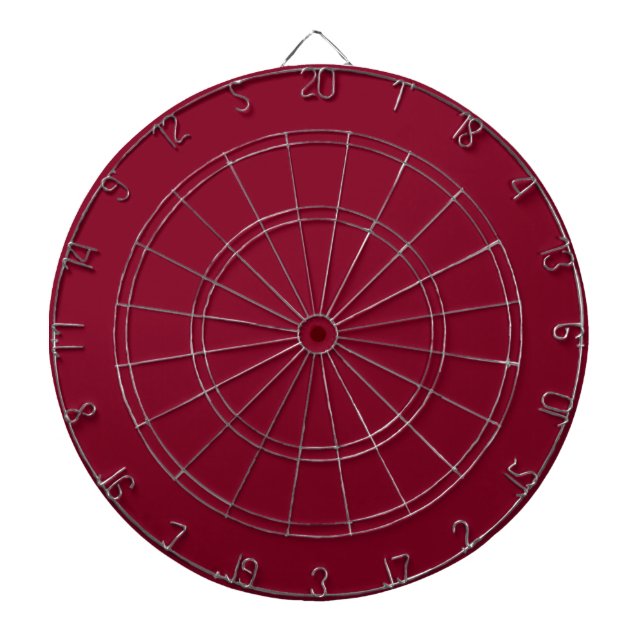 Burgundrot Dartscheibe (vorne)