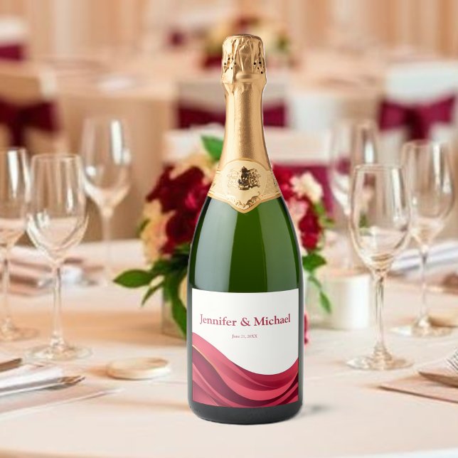 Burgundy (Burgundy Sparkling Wine Label)