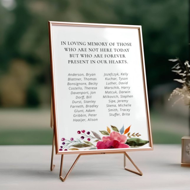 Burgundy Blume School Wiedersehen-Memorial Poster (Von Creator hochgeladen)