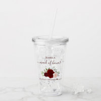 Burgundy Blush Rose Elegante Trauzeugin Hochzeit
