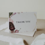 Burgundy Boho Floral Vielen Dank Karte<br><div class="desc">Diese bordeauxrote Dankeschön-Karte ist perfekt für Ihre elegante böhmische Sommerhochzeit. Moderne staubige Rose,  Aquarellfarben,  dunkle Vegetation und goldene Highlights,  darunter Touchs von Peony,  Schmetterling und Rosa mit Rosa und Rosa,  vervollständigen das Aussehen,  das Sie sich wünschen.</div>