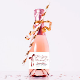 Burgundy Bow Sie bindet das Brautparty des Knotens