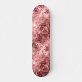 Burgundy Crumpled Textur Skateboard