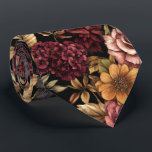 Burgundy Floral Pattern Krawatte<br><div class="desc">Mit dieser Krawatte mit einem schönen bordeauxroten Blumenmuster verleihen Sie Ihrem Aussehen ein wenig mehr. Ideal,  um eine Touch von Eleganz zu jedem Outfit hinzuzufügen,  ist es perfekt für formelle Veranstaltungen,  Hochzeiten oder Geschäftsbekleidung. Ein stilvolles und vielseitiges Accessoire für besondere Anlass und alltägliche Eleganz.</div>
