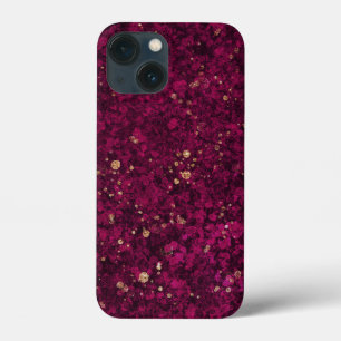 burgundy glitz Case-Mate iPhone hülle