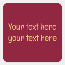 Burgundy Gold Beruflich Trendy Minimalistisch Text