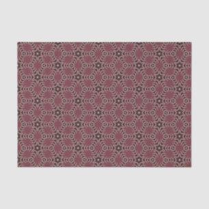 Burgundy Lace Prairie Bloom Dunkle Folkflora Seidenpapier